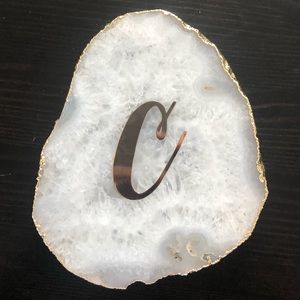 Anthropologie Agate Coaster